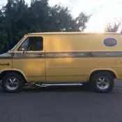 1977 Chevrolet Van Yellow G20