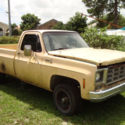 1977 chevy 4X4 pickup truck suvivor