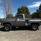 1977 chevy k10 4x4 Silverado package with 350 crate motor