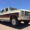 1977 Chevy K10 Scottsdale Suburban 4x4 Front & Rear AC Run & Drive 99% Rust Free