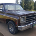 1977 Chevy Scottsdale Short box Truck 350 4-Speed Daily Driver ORIGINAL PAINT