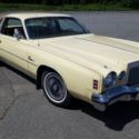 1977 Chrysler Cordoba Coupe Yellow RWD Automatic Low 47,000 Miles