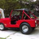 1977 cj7  355 sbc 575 hp automatic 350 trans BAD ASS PRO STREET ONE OF A KIND