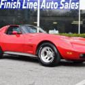 1977 CORVETTE, RUST FREE, LEATHER, AC, POWER WINDOWS, RUNS GREAT, CUSTOM WHEELS,