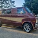 1977 Dodge B200 Tradesman Custom Retro Van Orange RWD Automatic