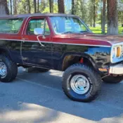 1977 dodge Ramcharger SE 360 Auto