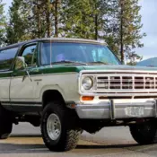 1977 Dodge Ramcharger SE Removable Top, Manual, 4x4