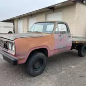 1977 DODGE W-200 M887 Ex Military 4x4 3/4 Ton