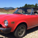 1977 Fiat 124 1800cc Spider Pininfarina