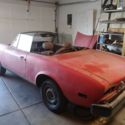 1977 Fiat 124 Convertible Red RWD Manual