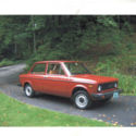 1977 FIAT 128 A1 Sedan 1300 2-Door Red w Tan Interior Low Milage with OEM Parts