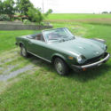 1977 Fiat Spider 124 Convertible Sports Car