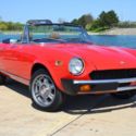1977 fiat spider 41k original miles 5sp, A/C rust free, mint, Salon warranty