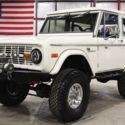 1977 Ford Bronco  11044 Miles Wimbledon White SUV 302 V8 Manual