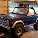 1977 FORD BRONCO MOSTLY ORIGINAL PAINT AND LOTS OF IMPROVEMENTS NEEDS FINISHING