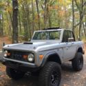 1977 Ford Bronco - Silver Exterior - Black Interior