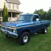 1977 Ford F-150 Explorer 4X4 Short Box 4 speed spd orig southern trk 100% solid