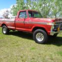 1977 Ford F-250 F250 4x4 western high desert ranch truck 460 barn find patina NR