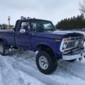 1977 FORD F-250 HIGHBOY 4X4 LONGBED MANUAL 460 V8 ENGINE 90,000 ORIGINAL MILES