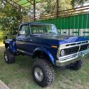 1977 Ford F150 Pickup Blue 4WD Automatic XLT