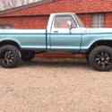 1977 Ford F150 Pickup Green 4WD Automatic custom