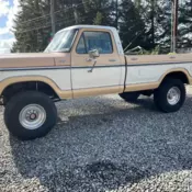 1977 Ford F250 4x4 Highboy Custom 400 Auto Not XLT Ranger Worldwide NO RESERVE