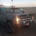 1977 GMC 2500 4X4 FLATBED TRUCK