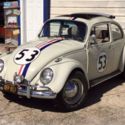 1977 Herbie The Love Bug!  Looks like a 1963 Volkswagen Beetle!