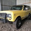 1977 INTERNATIONAL SCOUT II WITH RARE FACTORY FOUR SPEED. WINTER PROJECT,