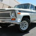 1977 Jeep Cherokee S Widetrack 4X4 401 V8  79672 Miles Alpine White SUV 401 cu i
