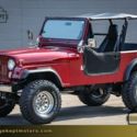 1977 Jeep CJ-7  Maroon Jeep 5.0L V8 26401 Miles