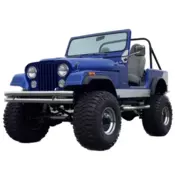 1977 Jeep CJ-7 SUV Blue