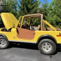 1977 Jeep CJ-7 SUV Yellow 4WD Automatic