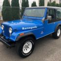 1977 JEEP CJ7 RENEGADE LEVI EDITION 304V8 AUTO HARDTOP 4X4