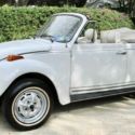 1977 Karmann VW Beetle Convertible - White on White - 27,999 Miles - Exc Cond