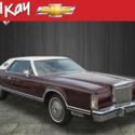 1977 Lincoln Continental  80138 Miles Maroon Coupe  Automatic