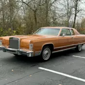 1977 lincoln continental town coupe 1 family owned only 15,219 original miles