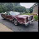 1977 Lincoln Mark V Coupe Red RWD Automatic mark 5