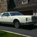 1977 Lincoln Mk V, 36,429 miles, nice Southern car, triple white