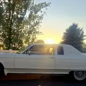 1977 Lincoln Town Car Coupe White