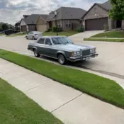 1977 Lincoln Versailles Sedan Grey