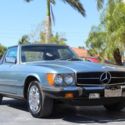 1977 MERCEDES 450SL R107 TRIPLE BLUE HARDTOP CONVERTIBLE ABSOLUTELY STUNNING