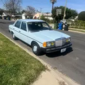 1977 Mercedes-Benz 240 D Sedan Blue
