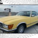 1977 Mercedes-Benz 280SL Convertible 14890 Miles Yellow  2.8L Automatic