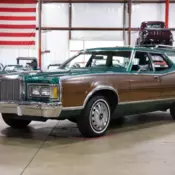 1977 Mercury Cougar Villager Wagon 80460 Miles Green Sedan V8