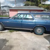 1977 Mercury Grand Marquis Wagon Blue