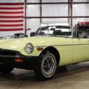 1977 MG B  16425 Miles Yellow Convertible 4 Cyl Manual