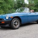 1977 MG B  40827 Miles Blue CONVERTIBLE 1800 CC MANUAL