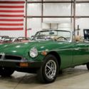 1977 MG B  47124 Miles British Racing Green Convertible 1.8L 4-Cylinder 4-Speed