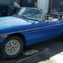 1977 MG B Roadster Convertible, Rust Free Project Runs and Drives